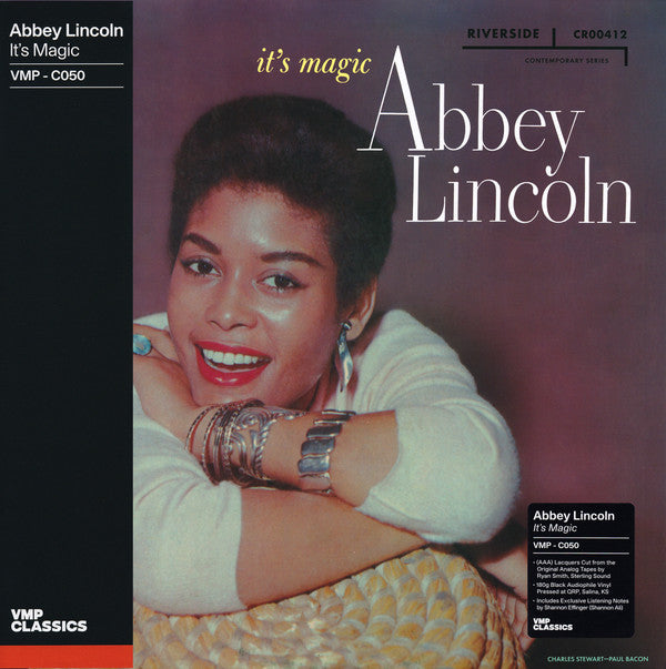 Abbey Lincoln : It's Magic (LP, Album, Mono, Club, RE, RM, 180)