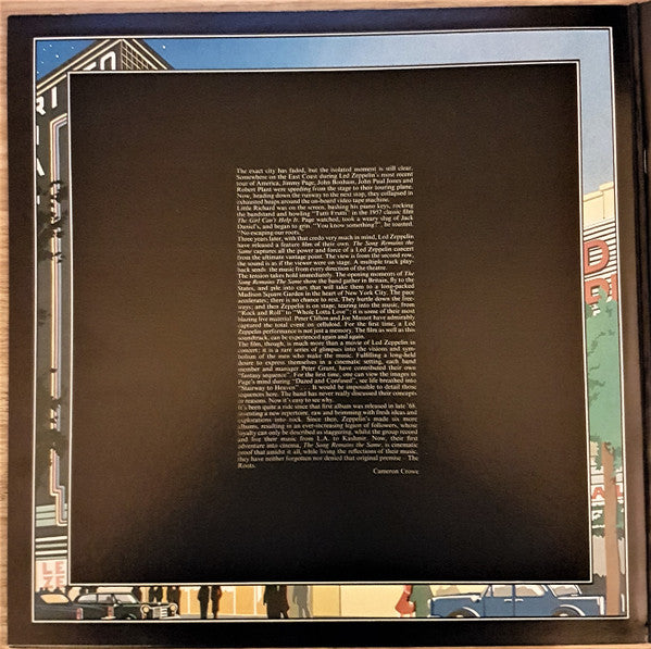 Led Zeppelin : The Soundtrack From The Film The Song Remains The Same (2xLP, Album)