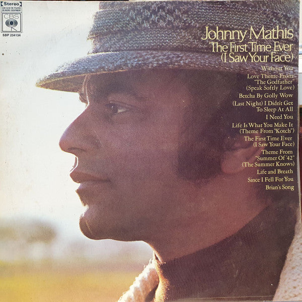 Johnny Mathis : The First Time Ever (I Saw Your Face) (LP, Album)