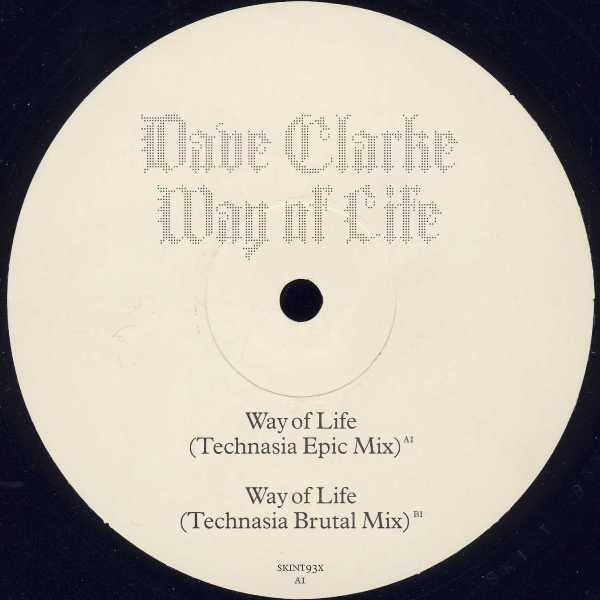 Dave Clarke : Way Of Life (12")