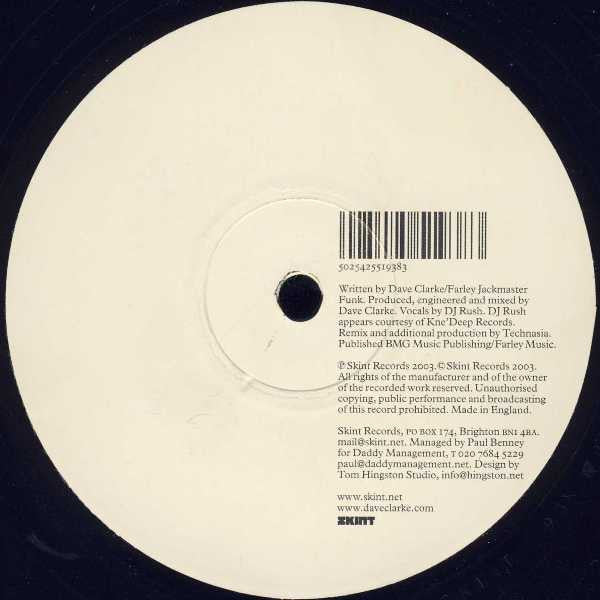 Dave Clarke : Way Of Life (12")