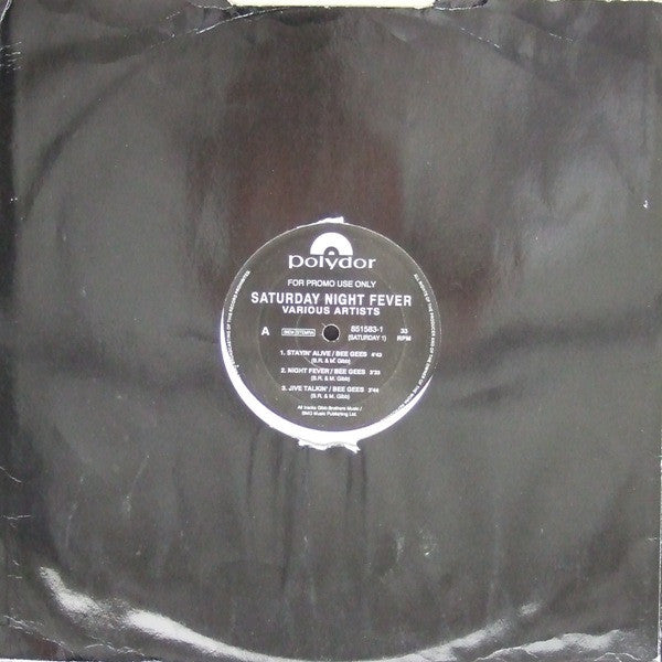 Various : Saturday Night Fever (12", Promo)