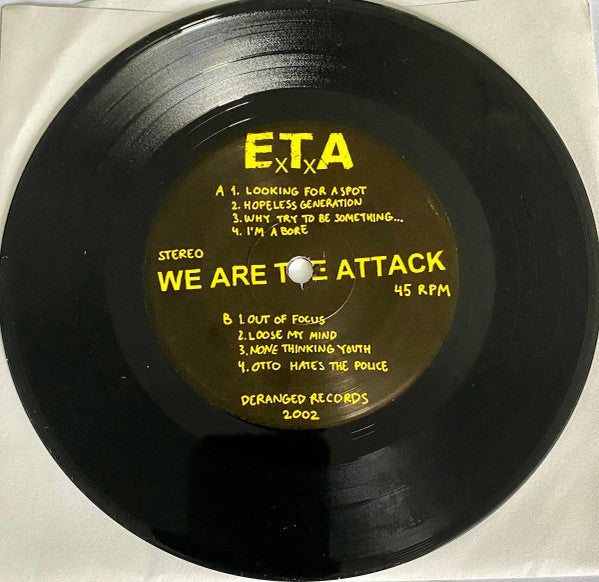 Epileptic Terror Attack : We Are The Attack (7", EP)