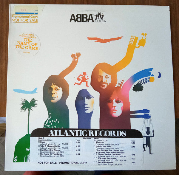 ABBA : The Album (LP, Album, PR)