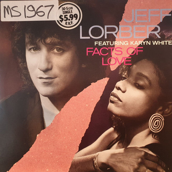 Jeff Lorber Featuring Karyn White : Facts Of Love (12", Single, M/Print)