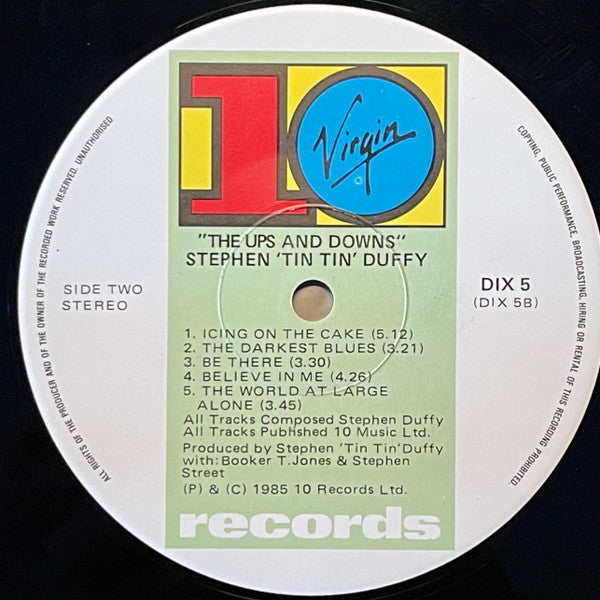 Stephen Duffy : The Ups And Downs (LP, Album)