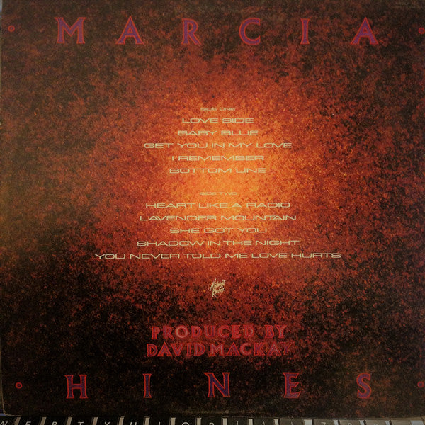 Marcia Hines : Love Sides (LP, Album)