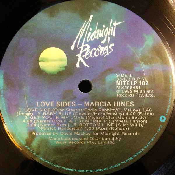 Marcia Hines : Love Sides (LP, Album)