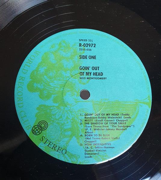 Wes Montgomery : Goin' Out Of My Head (LP, Comp, Club, RE)
