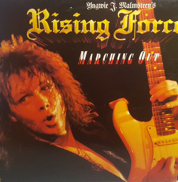 Yngwie J. Malmsteen&#39;s Rising Force : Marching Out (LP, Album)