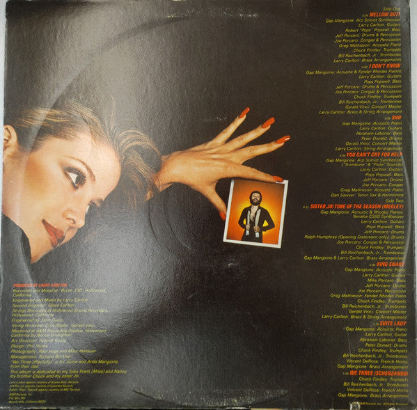 Gap Mangione : Suite Lady (LP, Album, Mon)