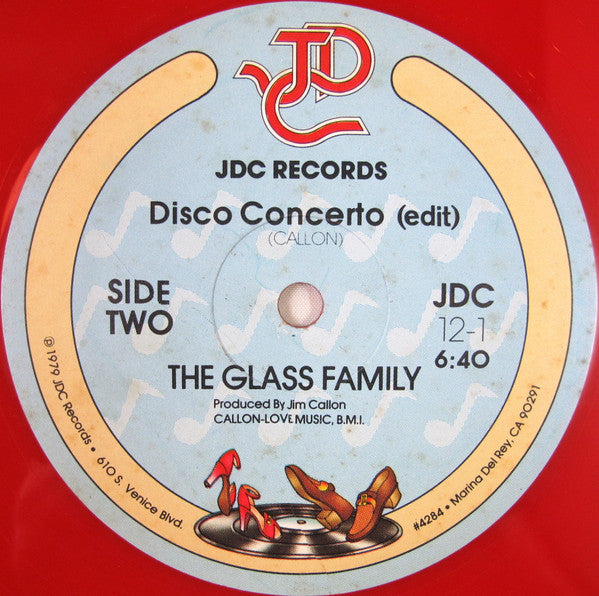 The Glass Family : Crazy (12", Red)