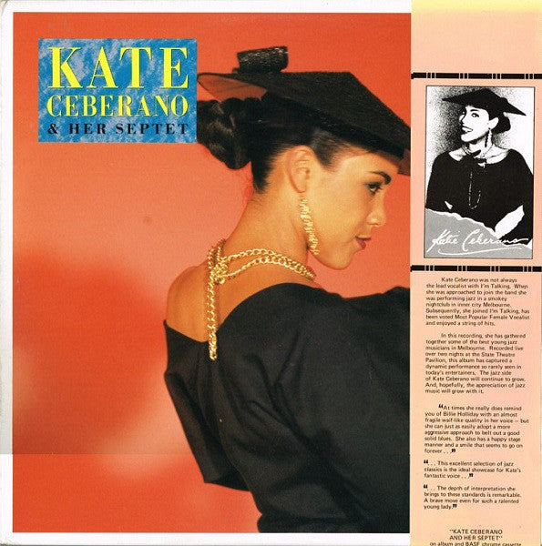 Kate Ceberano &amp; Her Septet : Kate Ceberano &amp; Her Septet (LP, Album)