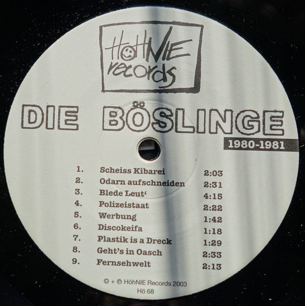 Böslinge : Scheiss Polizeistaat! (LP, Comp)