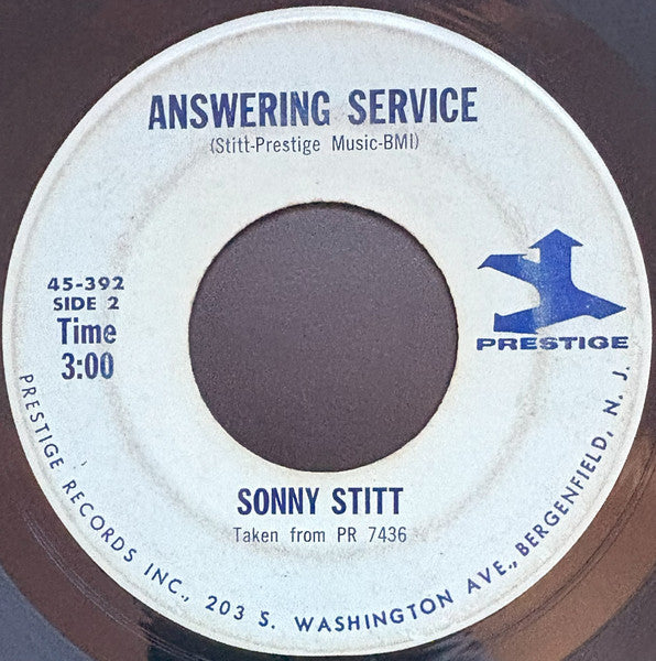 Sonny Stitt : Night Crawler (7")