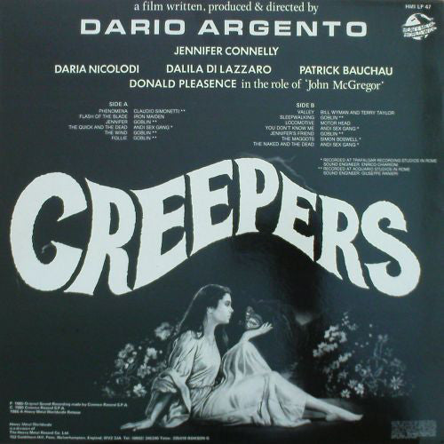 Various : Creepers (Original Soundtrack) (LP, Album, Comp)