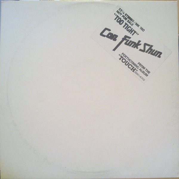 Con Funk Shun : Too Tight (12", Promo)