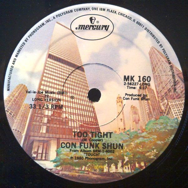 Con Funk Shun : Too Tight (12", Promo)