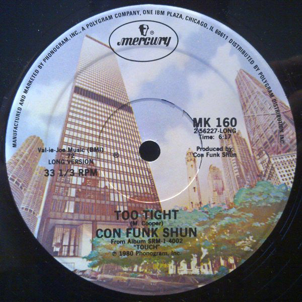 Con Funk Shun : Too Tight (12", Promo)