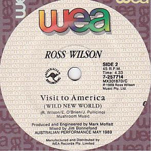 Ross Wilson (2) : Bed Of Nails (7", Single)