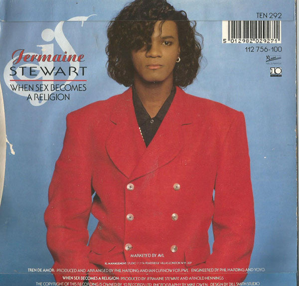 Jermaine Stewart : Tren De Amor (7", Single)