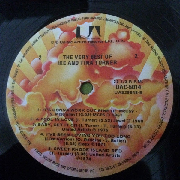 Ike & Tina Turner : The Very Best Of Ike & Tina Turner (LP, Comp)