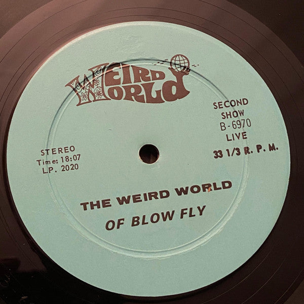 Blowfly : The Weird World Of Blowfly (LP, Album, blu)