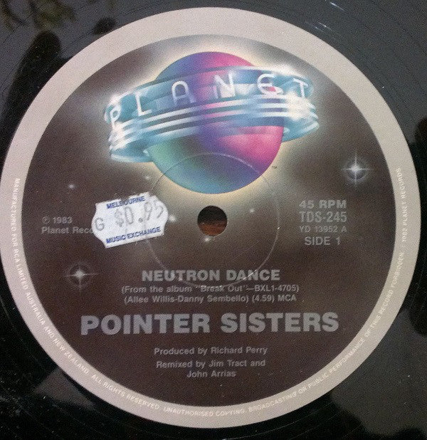 Pointer Sisters : Neutron Dance (12&quot;)