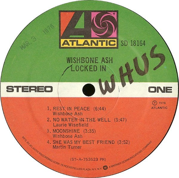 Wishbone Ash : Locked In (LP, Album, PR )