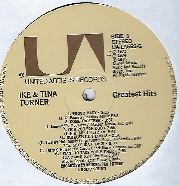 Ike & Tina Turner : Greatest Hits (LP, Comp)