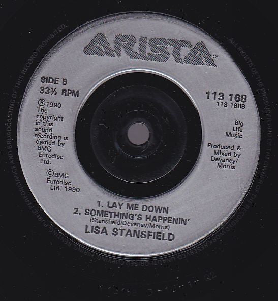 Lisa Stansfield : What Did I Do To You? (7", EP)