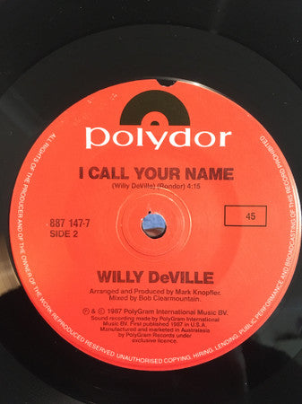 Willy DeVille : Miracle (7", Single)