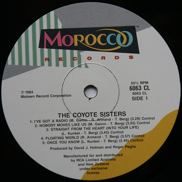 The Coyote Sisters : The Coyote Sisters (LP)