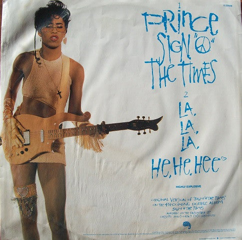 Prince : Sign "O" The Times (12", Maxi)