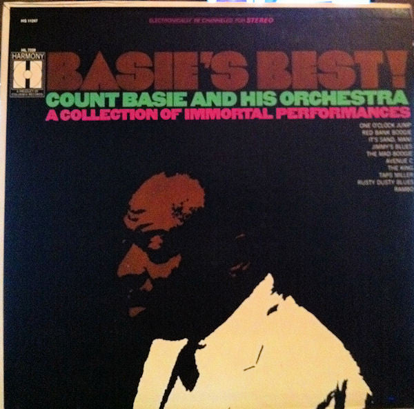 Count Basie Orchestra : Basie's Best! A Collection Of Immortal Performances (LP, Comp, RE)