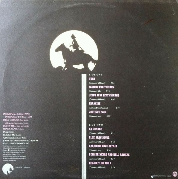 ZZ Top : The Best Of ZZ Top (LP, Comp, RE)