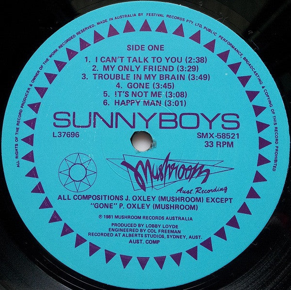 Sunnyboys : Sunnyboys (LP, Album)