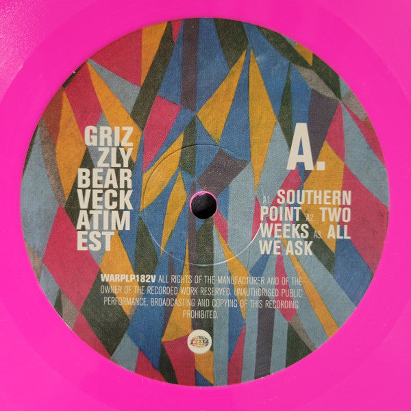 Grizzly Bear : Veckatimest (LP, Pin + LP, Ora + Album, Club, RE, RM)