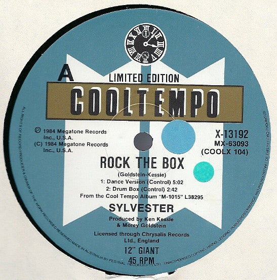 Sylvester : Rock The Box (12", Ltd)