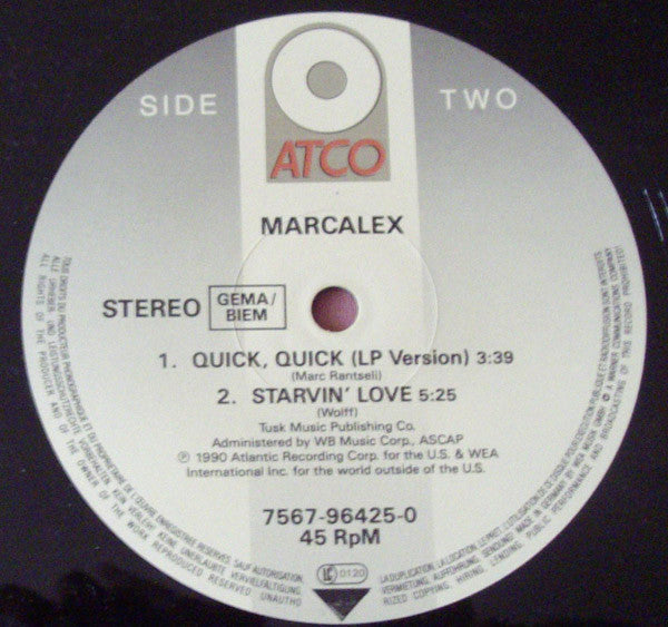 MarcAlex : Quick Quick (12")