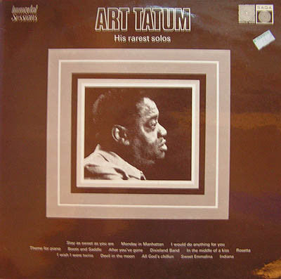 Art Tatum : His Rarest Solos (LP, Comp)