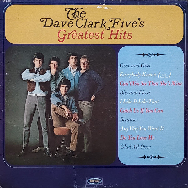 The Dave Clark Five : The Dave Clark Five&#39;s Greatest Hits (LP, Comp, Mono)