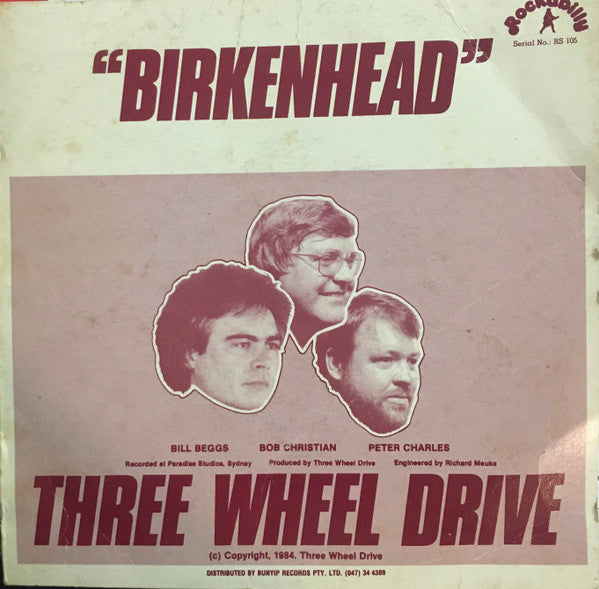 Jonnie Russell, Three Wheel Drive : Dustin Rhodes/ Birkenhead (7", Single)