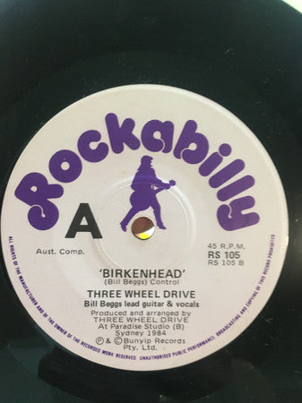 Jonnie Russell, Three Wheel Drive : Dustin Rhodes/ Birkenhead (7", Single)