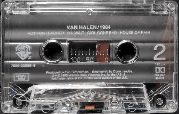 Van Halen : 1984 (Cass, Album, RE)