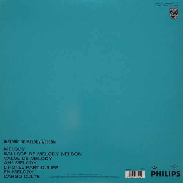 Serge Gainsbourg : Histoire De Melody Nelson (LP, Album, RE, Gat)