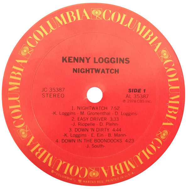 Kenny Loggins : Nightwatch (LP, Album)