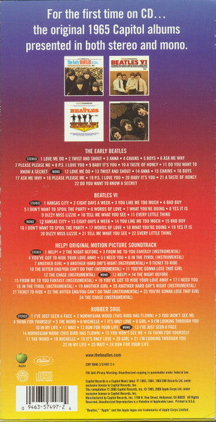 The Beatles : The Capitol Albums Vol.2 (4xCD, Album, Mono, RM, un- + Box, Comp, Tal)