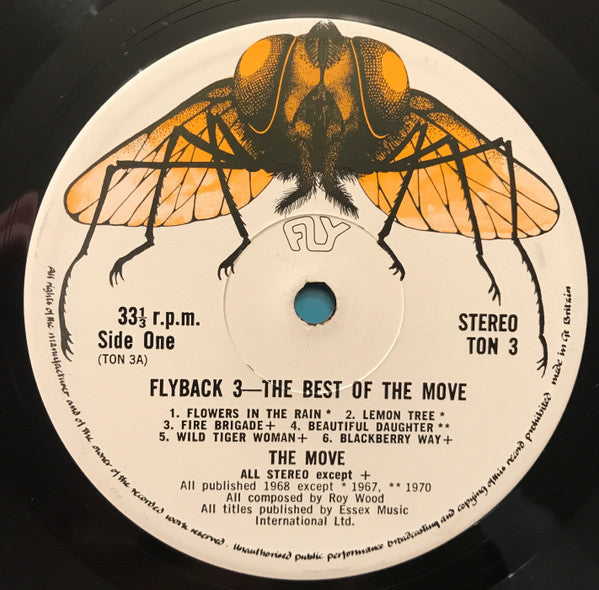 The Move : Flyback 3 - The Best Of The Move (LP, Comp)