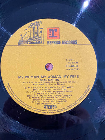 Dean Martin : My Woman, My Woman, My Wife (LP, Album)